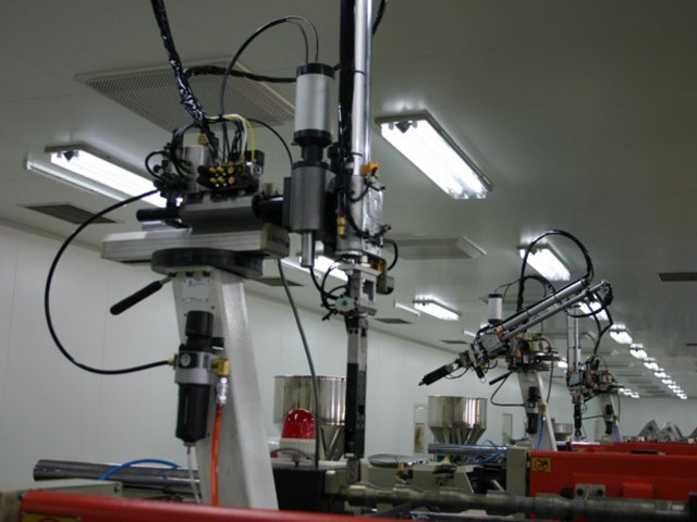 Production equipment photographed by our supply partner